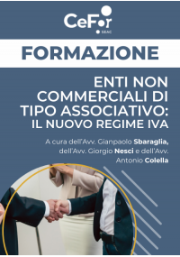 Enti non commerciali di tipo associativo: il nuovo regime IVA