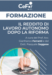 Il Reddito Di Lavoro Autonomo Dopo La Riforma - Offerta Dedicata Il Reddito Di Lavoro Autonomo Dopo La Riforma - Offerta Dedicata