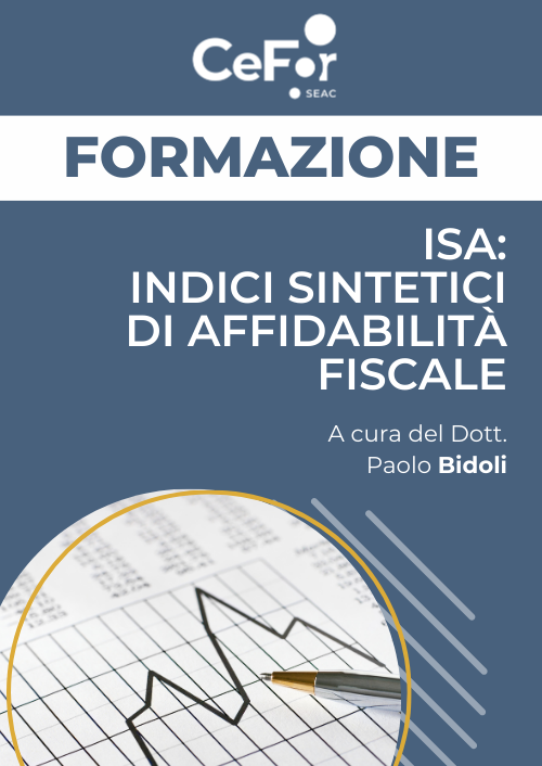 ISA: Indici Sintetici di Affidabilità fiscale