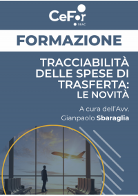 Tracciabilità delle spese di trasferta: le novità