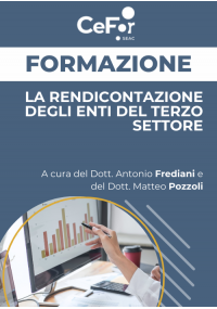 La Rendicontazione degli Enti del Terzo Settore