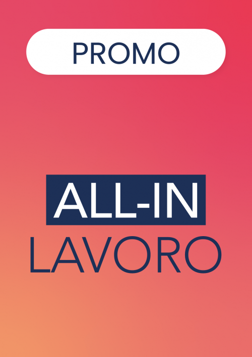 PROMO ALL IN LAVORO