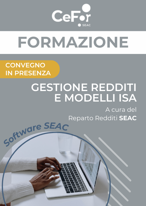 Software SEAC - Gestione Redditi e Modelli ISA - Bari