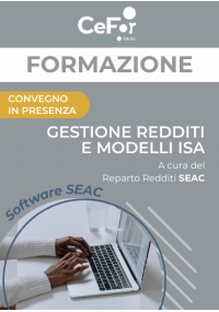 Software SEAC - Gestione Redditi e Modelli ISA - Bari