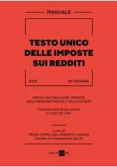Testo Unico Delle Imposte Sui Redditi 2025 Testo Unico Delle Imposte Sui Redditi 2025