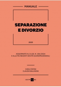 SEPARAZIONE E DIVORZIO