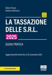 La Tassazione Delle S.R.L 2025 La Tassazione Delle S.R.L 2025