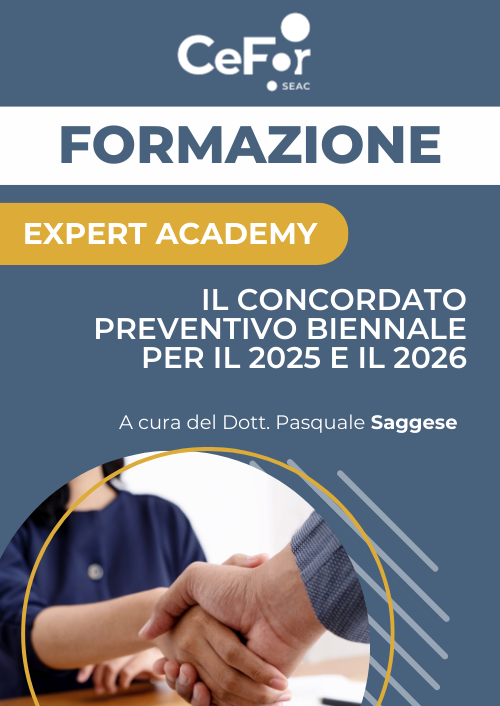 Il Concordato Preventivo Biennale per il 2025 e il 2026