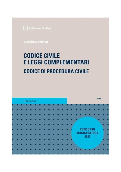 CODICE CIVILE MAGISTRATURA 2025
