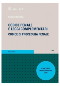 CODICE PENALE MAGISTRATURA 2025