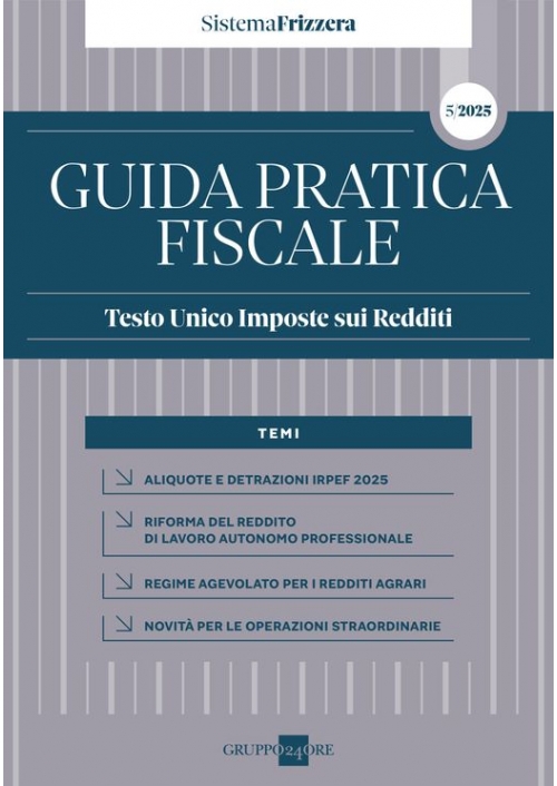 TESTO UNICO IMPOSTE SUI REDDITI 2025