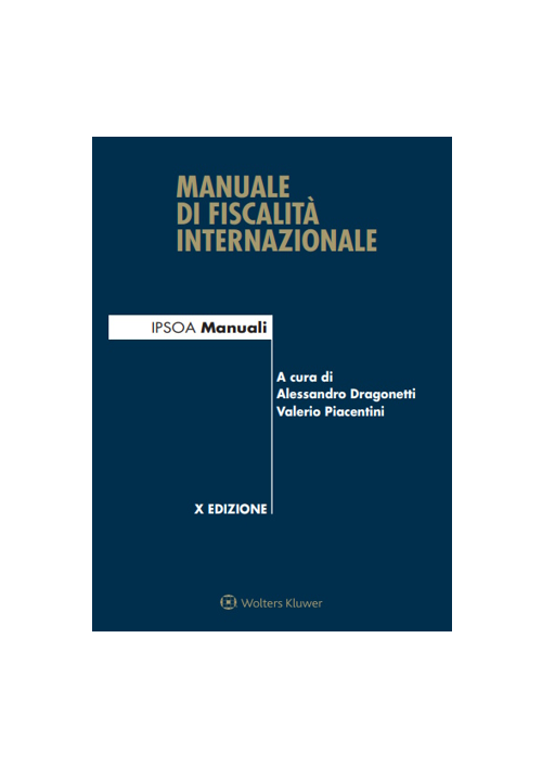 MANUALE DI FISCALITÀ INTERNAZIONALE