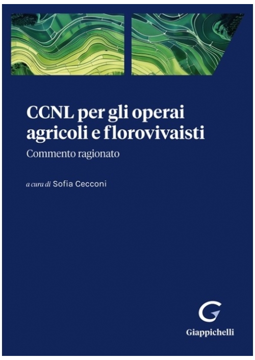 CCNL PER GLI OPERAI AGRICOLI E FLOROVIVAISTI