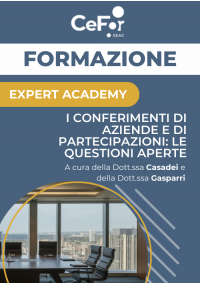 I conferimenti di aziende e di partecipazioni: le questioni aperte