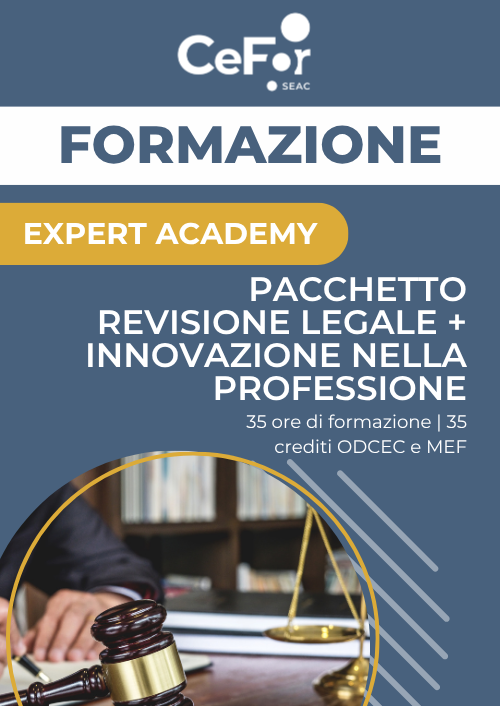 Expert Academy Fiscale: pacchetto revisione legale + innovazione