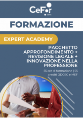 Expert Academy Fiscale: Pacchetto Approfondimento + Revisione Legale + Innovazione Expert Academy Fiscale: Pacchetto Approfondimento + Revisione Legale + Innovazione
