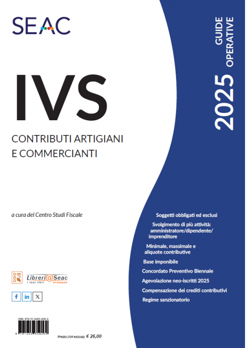 IVS: CONTRIBUTI ARTIGIANI E COMMERCIANTI