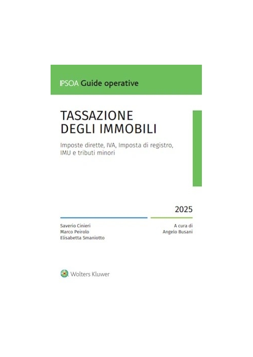 TASSAZIONE DEGLI IMMOBILI
