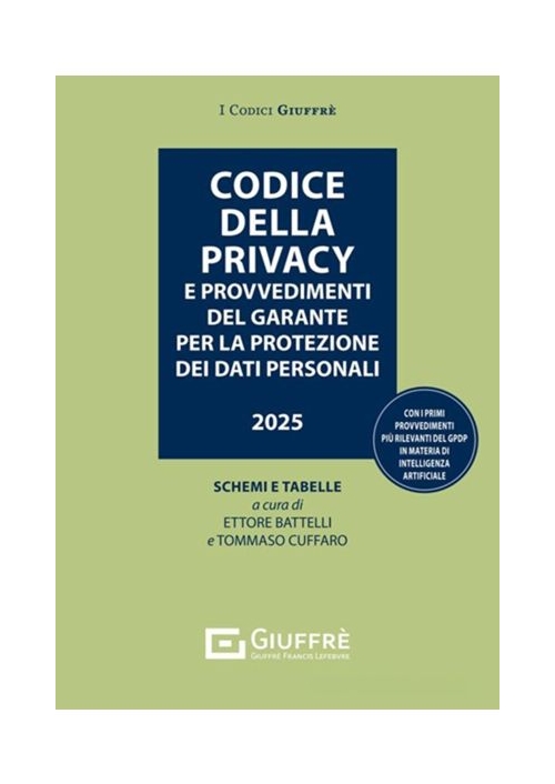 CODICE DELLA PRIVACY