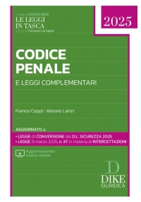 CODICE PENALE 2025