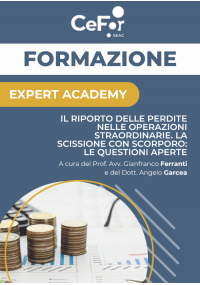 Il riporto delle perdite nelle Operazioni Straordinarie. La scissione con scorporo: le questioni aperte