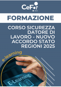 Corso Sicurezza Datore di Lavoro - Nuovo Accordo Stato Regioni 2025