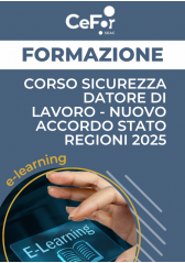 Corso Sicurezza Datore Di Lavoro - Nuovo Accordo Stato Regioni 2025