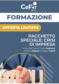 Pacchetto speciale: Crisi di Impresa - OFFERTA DEDICATA