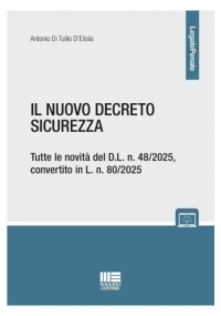 IL NUOVO DECRETO SICUREZZA