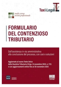 FORMULARIO DEL CONTENZIOSO TRIBUTARIO