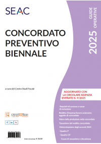 CONCORDATO PREVENTIVO BIENNALE 2025