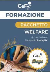 Pacchetto Worklab: Welfare | Offerta Cefor Days Pacchetto Worklab: Welfare | Offerta Cefor Days