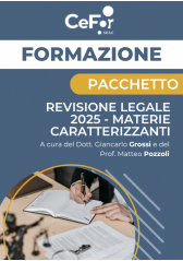 Revisione Legale 2025 - Materie Caratterizzanti Revisione Legale 2025 - Materie Caratterizzanti