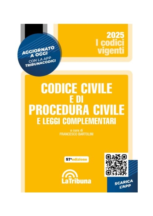 CODICE CIVILE E DI PROCEDURA CIVILE