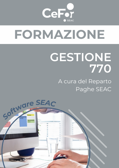 Suite Paghe SEAC - Gestione 770