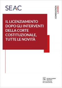 IL LICENZIAMENTO DOPO GLI INTERVENTI DELLA CORTE COSTITUZIONALE