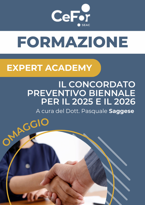 Il Concordato Preventivo Biennale per il 2025 e il 2026 | OMAGGIO