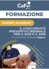 Il Concordato Preventivo Biennale Per Il 2025 E Il 2026 | Omaggio Il Concordato Preventivo Biennale Per Il 2025 E Il 2026 | Omaggio