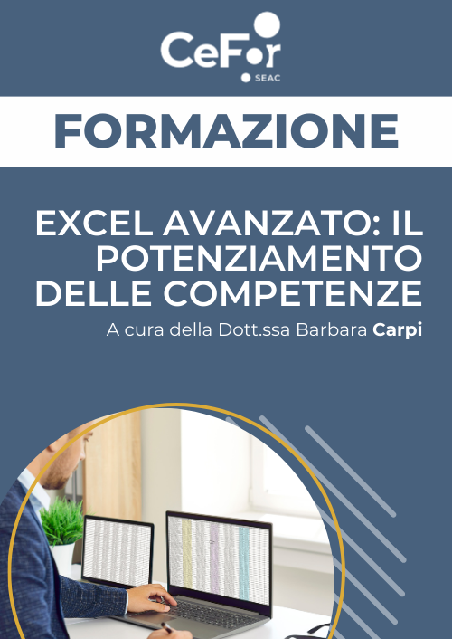 Excel Avanzato: il potenziamento delle competenze
