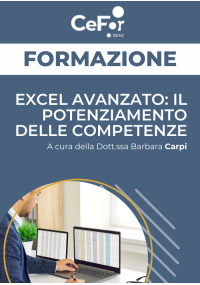 Excel Avanzato: il potenziamento delle competenze