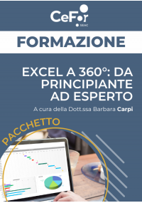 Excel a 360°: da principiante ad esperto