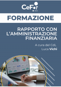 Rapporto con l'Amministrazione Finanziaria