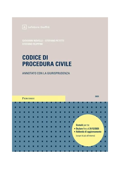 CODICE DI PROCEDURA CIVILE ESAME AVVOCATO 2025