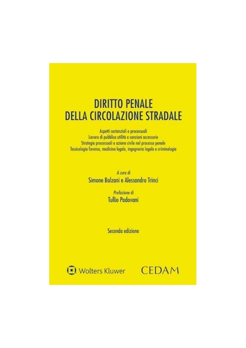 DIRITTO PENALE DELLA CIRCOLAZIONE STRADALE
