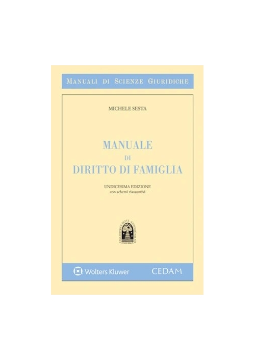 MANUALE DI DIRITTO DI FAMIGLIA