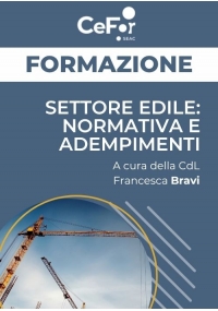 Settore edile: normativa e adempimenti