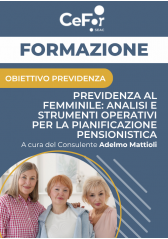Previdenza Al Femminile: Analisi E Strumenti Operativi Per La Pianificazione Pensionistica Previdenza Al Femminile: Analisi E Strumenti Operativi Per La Pianificazione Pensionistica