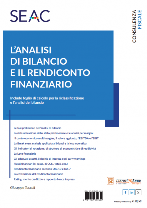 ANALISI DI BILANCIO E IL RENDICONTO FINANZIARIO
