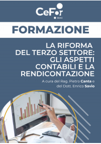 La riforma del Terzo Settore: gli aspetti contabili e la rendicontazione