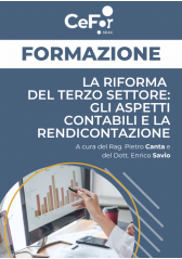 La Riforma Del Terzo Settore: Gli Aspetti Contabili E La Rendicontazione La Riforma Del Terzo Settore: Gli Aspetti Contabili E La Rendicontazione